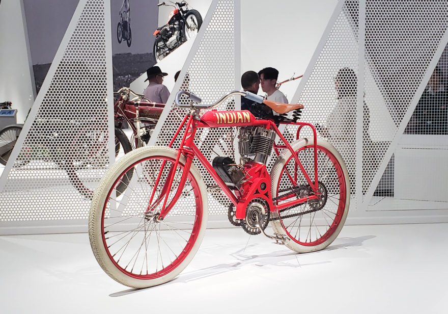 Little Indian vintage motorcycle