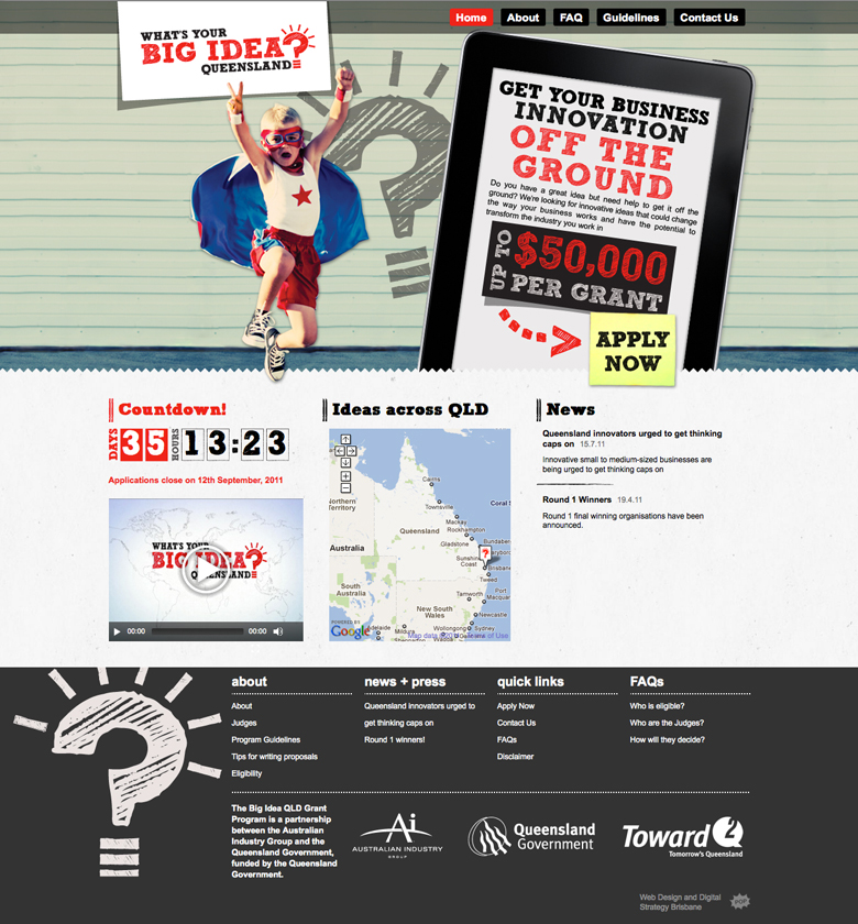 Big Idea - Homepage